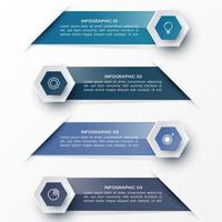 Vector 3D infographic template for presentation. Business data visualization. Abstract elements. Creative concept for infographic.