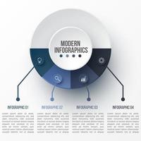 Vector 3D infographic template for presentation. Business data visualization. Abstract elements. Creative concept for infographic.