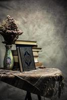 Koran holy book of Muslims  public item of all muslims  on the table , still life photo