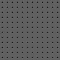 Metal Peg board perforated texture background material with round holes seamless vector