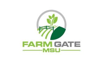 Farm Farmer Logo Design Creative vector