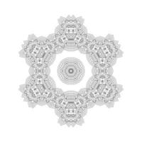 vector de mandala para un hermoso diseño