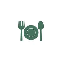 Food safe icon flat design template vector