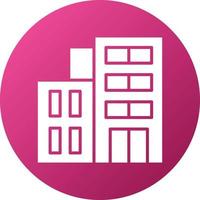 Office Building Icon Style vector