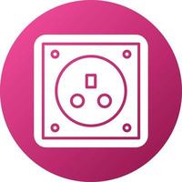 Socket Icon Style vector