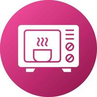 Microwave Icon Style vector