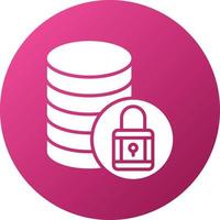 Database Icon Style vector