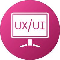 Ux Interface Icon Style vector