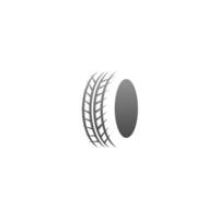 Tire icon logo design illustration template vector