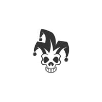 Skull logo icon design vector template