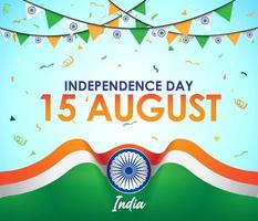 Independence day of India design illustration vector