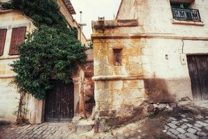 Old traditional Ottoman house in the background Turkey photo