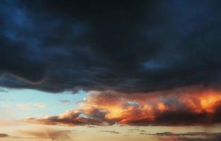 colorful sky with sun background in mountains. sunset, sunrise. photo