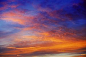 blue color of mountains during sunset. Carpathian Ukraine photo