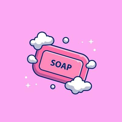 Soap Bar With Foam Cartoon Vector Icon Illustration. Healthcare Object Icon  Concept Isolated Premium Vector. Flat Cartoon Style 6540529 Vector Art at  Vecteezy