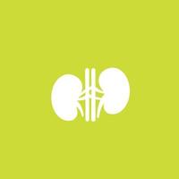 kidneys icon, vector sign