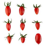 Tomato vegetables isolated on a white background photo