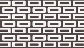 Brick wall motif with classic geometric prints. Grunge design background. Modern urban ornament. Suitable for fabric pattern vector