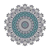 Mandala Line Template vector