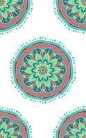 Boho Ethnic Seamless Pattern vector