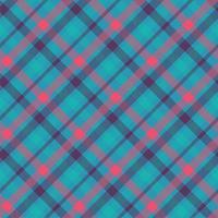 Tartan color seamless vector pattern