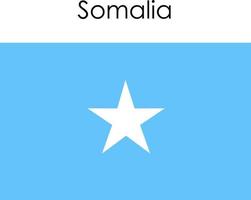 icono de la bandera nacional de somalia vector