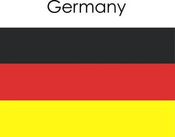 national flag icon germany vector