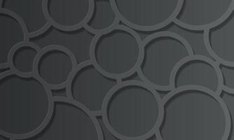 Abstract dark circle lines background. vector