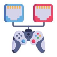 Download premium flat icon of game vector