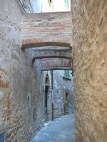 View of the city of Rapolano Terme photo