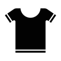 Tshirt Glyph Icon vector