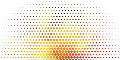 Light Multicolor vector backdrop with dots.