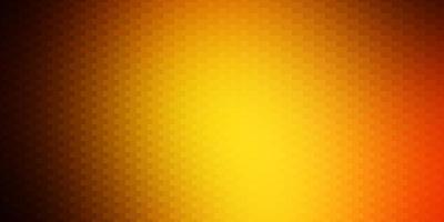 Dark Orange vector template with rectangles.