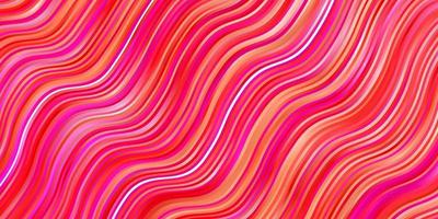 Light Pink vector pattern with lines.