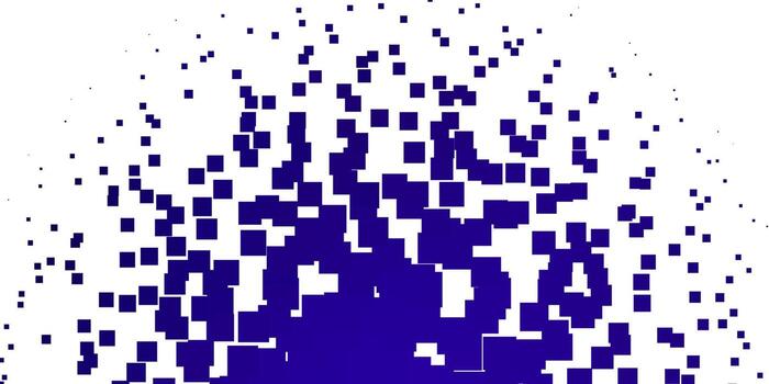 patrón de vector púrpura claro en estilo cuadrado.