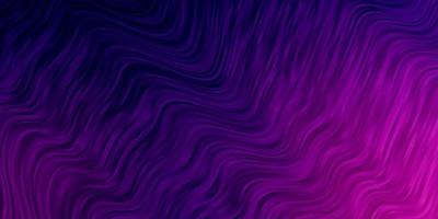 Dark Purple vector texture with curves.