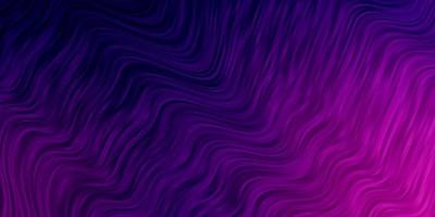 Dark Purple vector texture with curves.