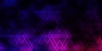 Light Purple vector background with polygonal style.