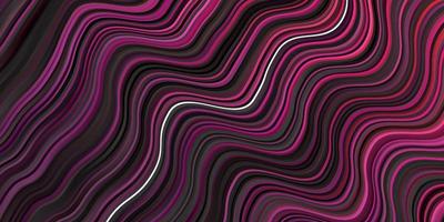 Dark Purple, Pink vector template with lines.