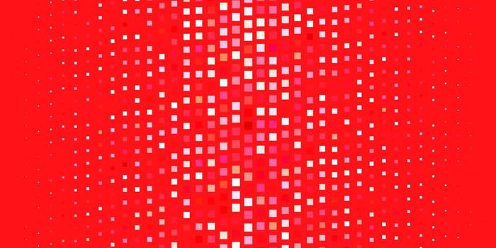 Light Red vector backdrop with rectangles.