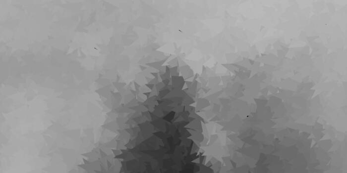 Fondo de triángulo abstracto vector gris claro.