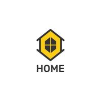 Minimalist Home Logo. Vector Design.