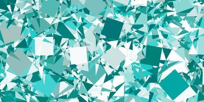 Light Green vector backdrop with triangles, lines.