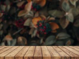 Wood Table Backrgound photo
