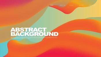 Vector Abstract background style banner design from fruit concept with  gradient colors. Creative illustration for poster, web, landing, page, cover, ad, greeting, card, promotion.