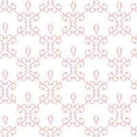 romántico patrón floral transparente para la decoración de papel tapiz de damasco, vector