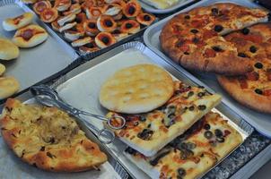 pizza baked food photo