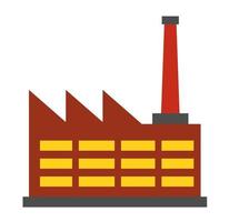 Industry Factory multicolor Vector City silhouette object element retro