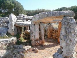 torre den galmes en menorca foto