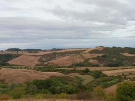 crete senesi senese arcillas en siena foto